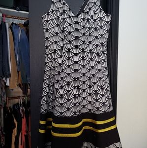 Art Deco pattern dress